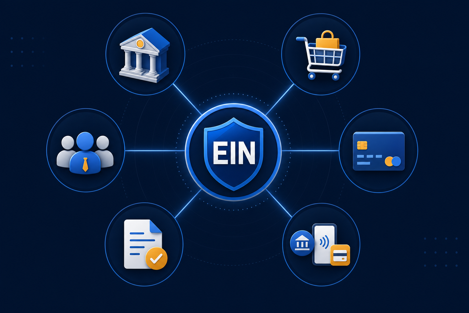 What can you do with an EIN — banking, taxes, hiring, credit, payments